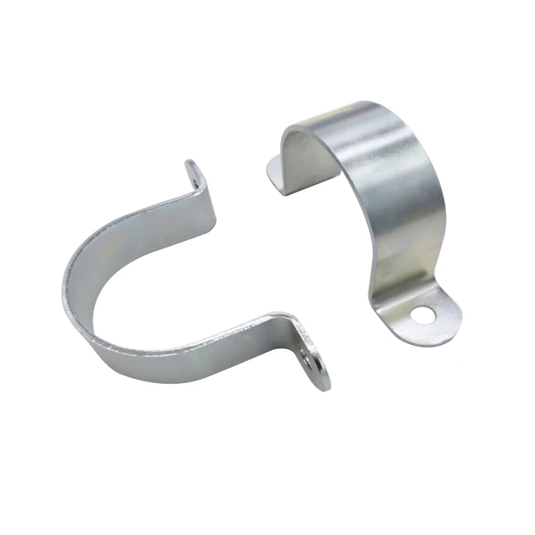 U Type Clamp Pipe Clip With Two Hole U Shaped Saddle Clamp Double Hole Saddle Clamp