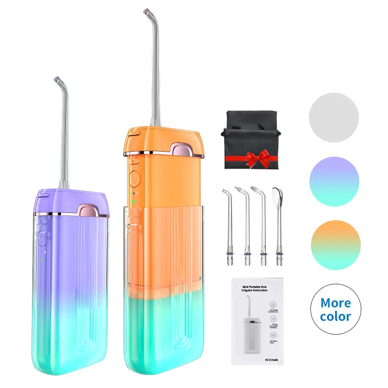 Professional 3 mode Ipx7 Waterproof  USB Rechargeable Cordless Flosser dental water jet