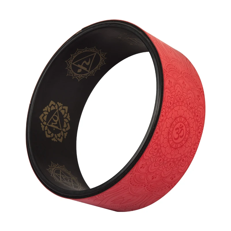 
Hot Sale OEM Custom Design PU Massage Yoga Back Roller Wheel 