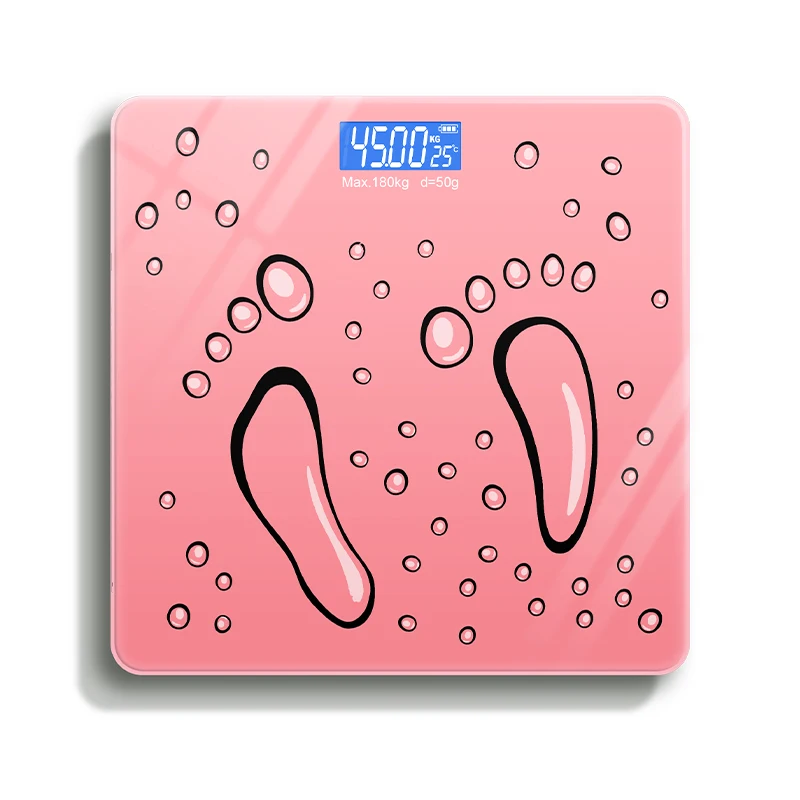 Household scale electronic digital personal bathroom scales