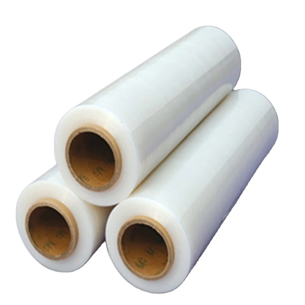 New arrival 100% Biodegradable Stretch Wrap with Slide Cutter Compostable PLA/PBAT Plastic transparent Wrap Film