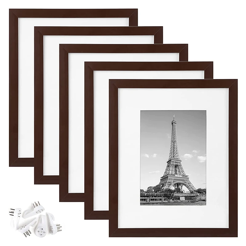 Cheap Wholesale Wall Decoration Picture Photo Painting Frame A1 A2 A3 A4 6x8 8x10 Mdf Wood Customized Logo Digital Printing Aibo