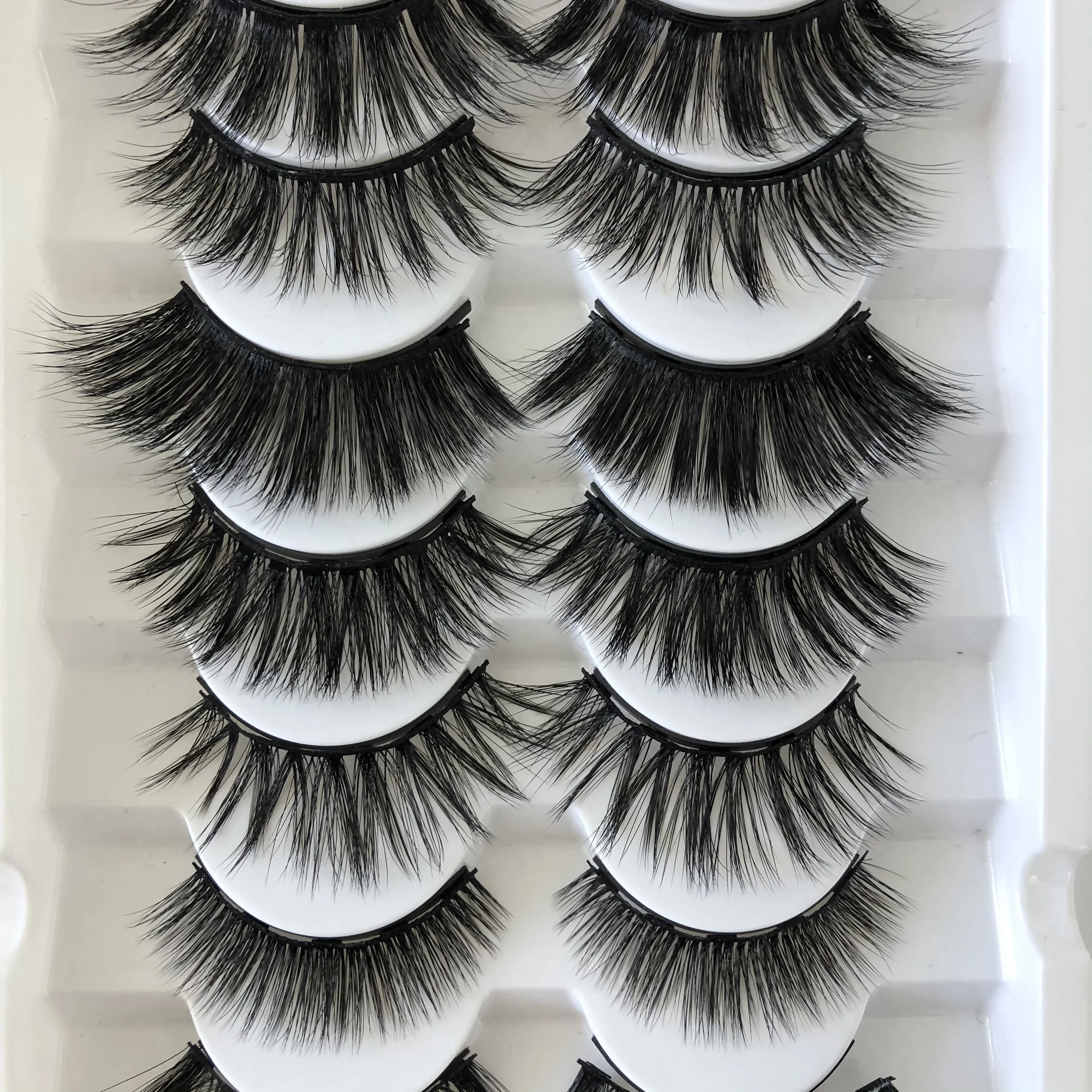  2021 New Arrivals Peitsche Lasheswholesale Vendor Eye Lashesh Beauty 3d Sustainable Strip Faux Mink
