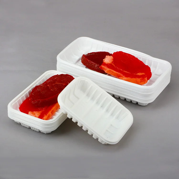 Food Home Organic Fruit Vacuum Forming Tray Thermocol Keeping Vegetable Plastic Blister Food Packaging Rectangle 0.25mm~1.0mm CM