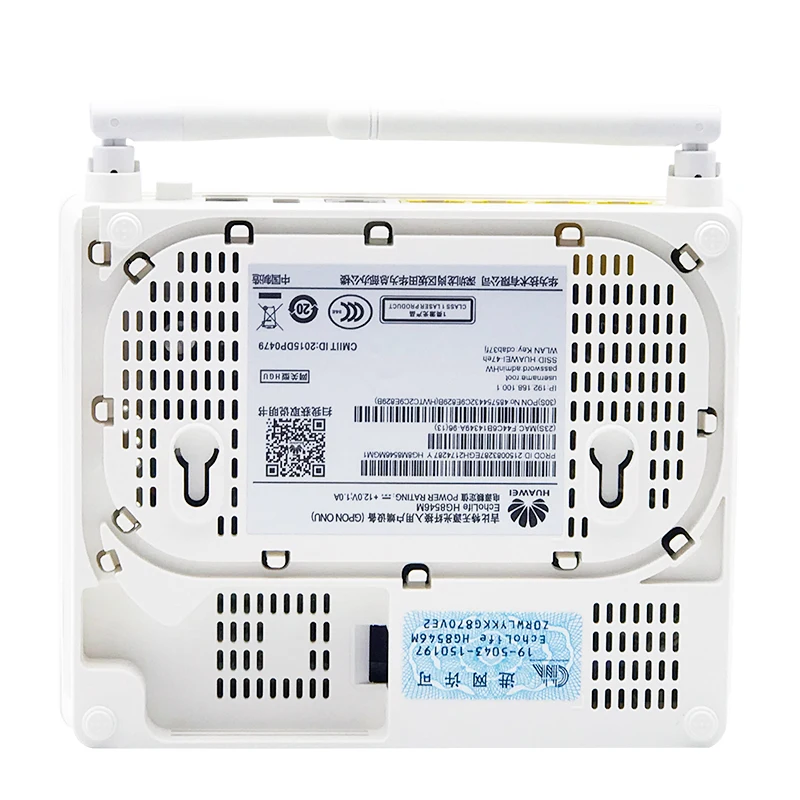 Более дешевая цена HG8546M 4FE/1GE + 3FE 1TEL 1USB WiFi 5DBI антенны GPON XPON ONU такие же как EG8141A5 для FTTX