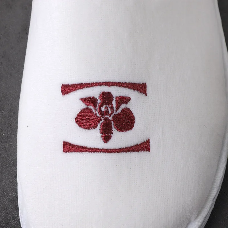 Disposable Hotel Slippers For Child Custom Logo Home Use Slipper Cartoon Indoor Guest Bedroom Slipper