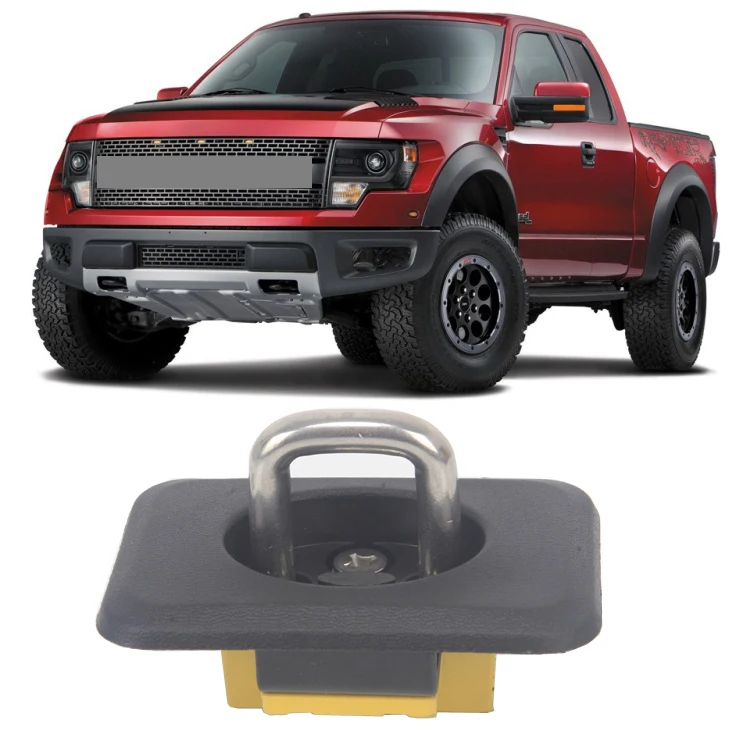 Side Wall Anchors Retractable Truck Bed Tie Down Anchors  Compatible For Ford F150 Super Duty Silverado and GMC Sierra Dodge RAM