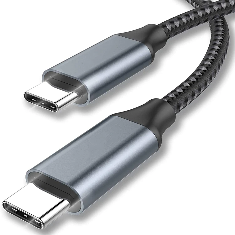 Usb c к usb c кабелю 100 Вт 1 м 2 м OEM производство 20 в 5A pd кабель быстрой зарядки usb-c
