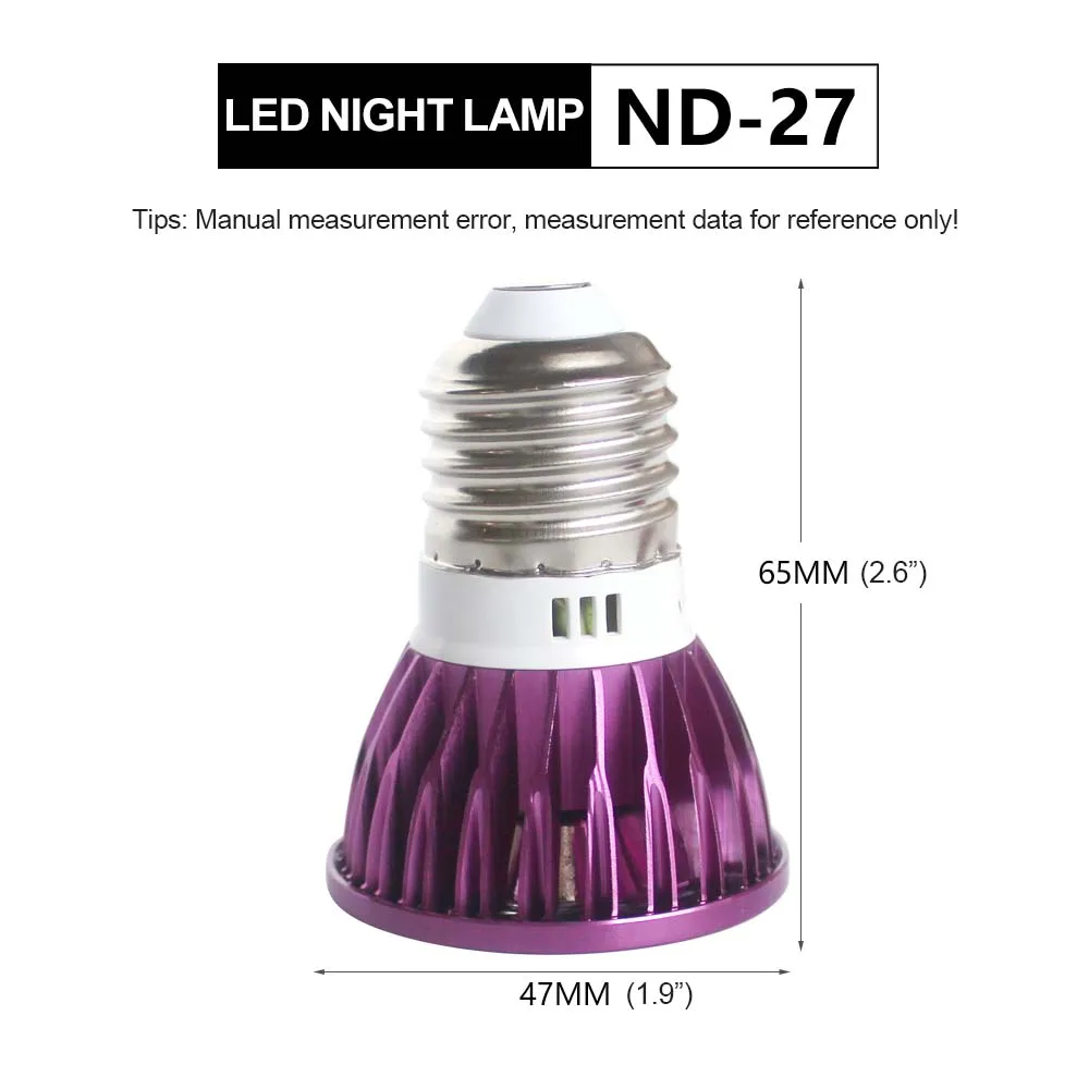 Pet Reptile LED Night Lamp Moonlight Night Sleep Lighting for Gecko Turtle Spider Reptile Snake Lizard Amphibian Accessories