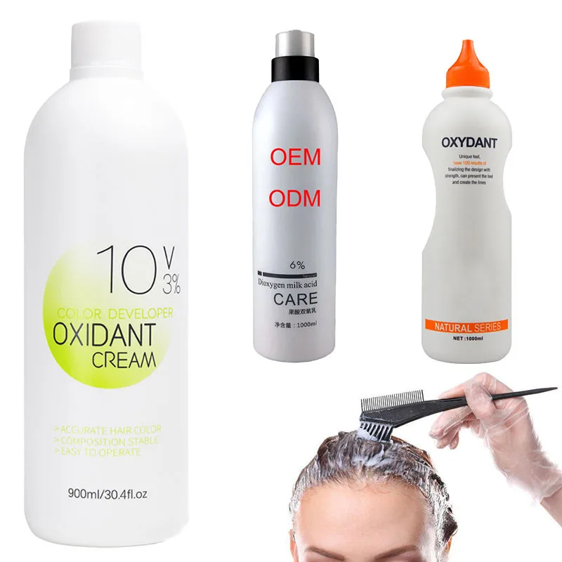 Salon Oxide cream oxycream hair peroxid hydrogen  For Hair Dye Color Peroxide Cream peroxido de hidrogeno Crema Reveladora