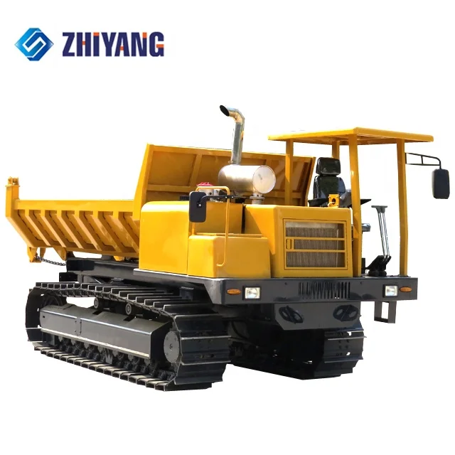fullway hydraulic  rubber tracked crawler dumper