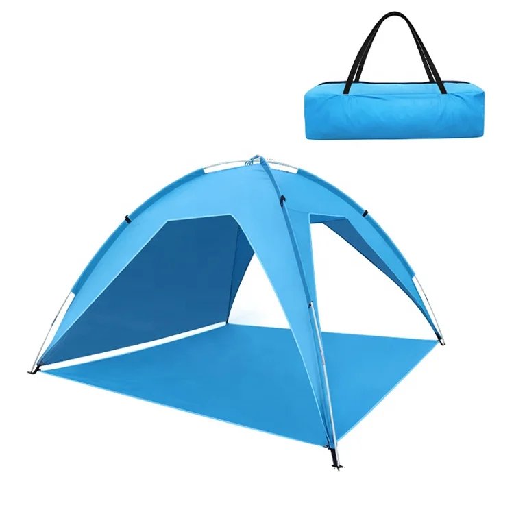 Cheap Pop Up Tent Sport Foldable Anti Uv Bench Tent Portable 4 Person Family Sun Shade Pop Up Automatic Tents For Beach Outdoor