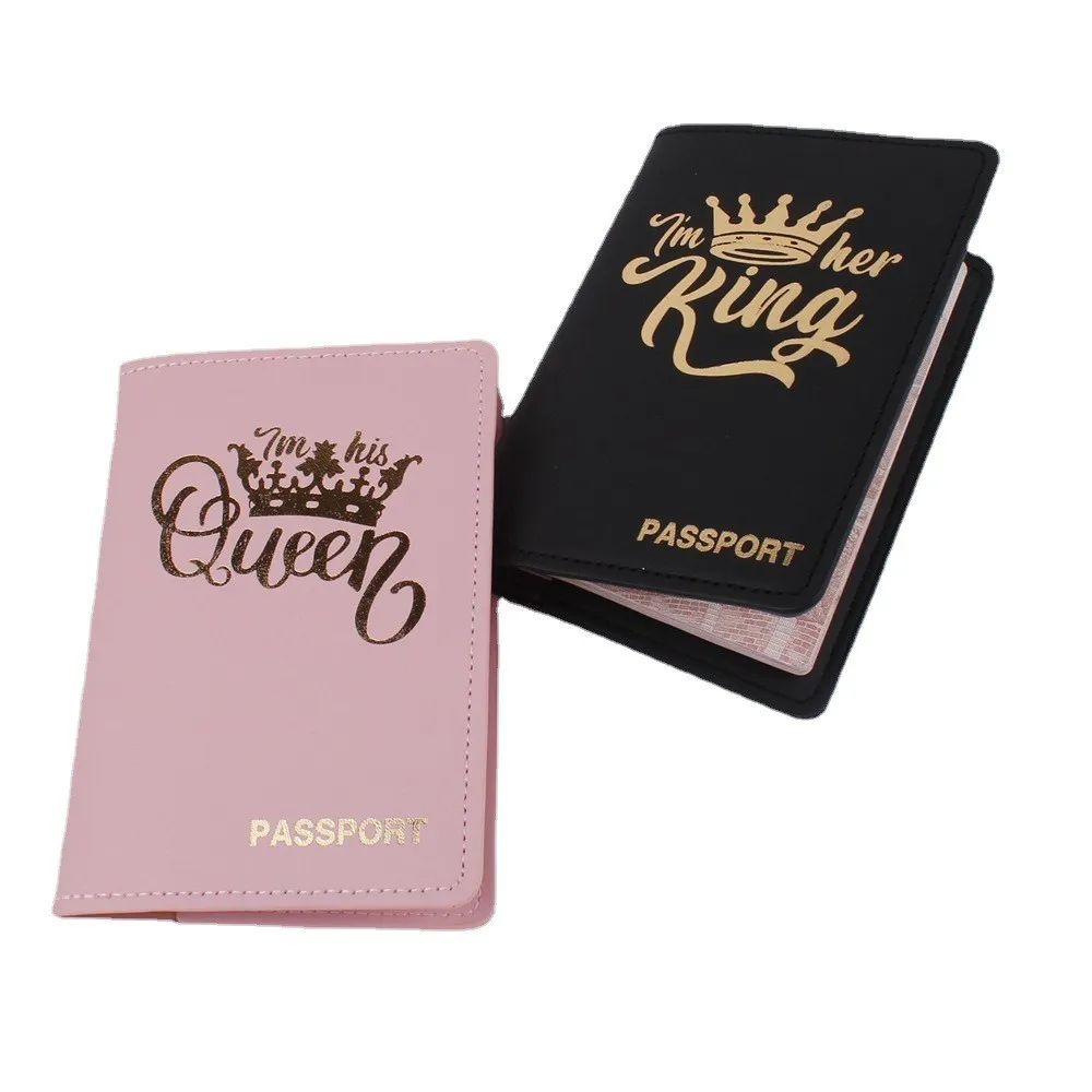 sweetheart Couple model aircraft travel passports holder passport cover