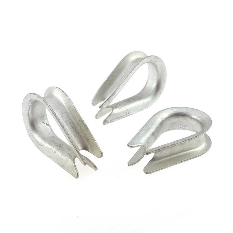Factory Sale Galvanized Maraine Wire Rope Steel Metal Thinmbles