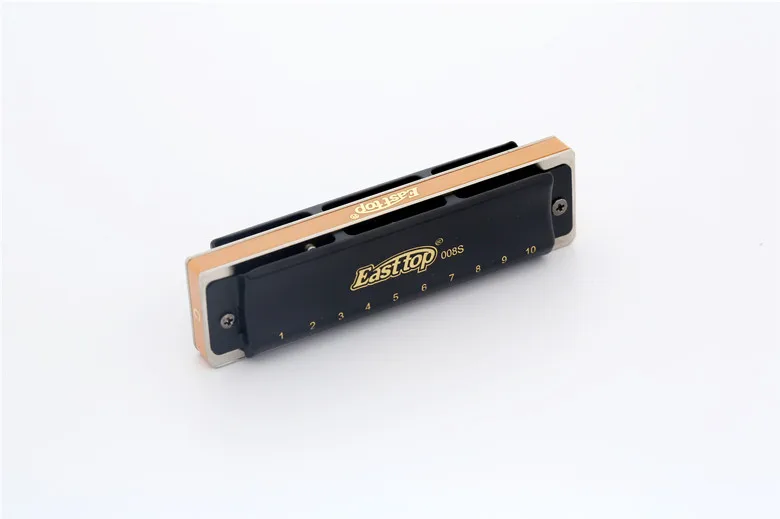 Easttop T008S harmonica blues harp mouth organ 10 holes diatonic professional harmonica