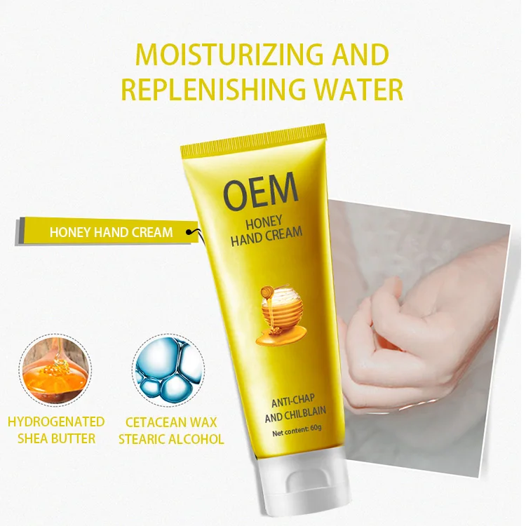 2023 Travelling Natural Plant Extract Moisturizing Whitening Hand Lotion Shea Butter Hand Whitening Cream For Winter