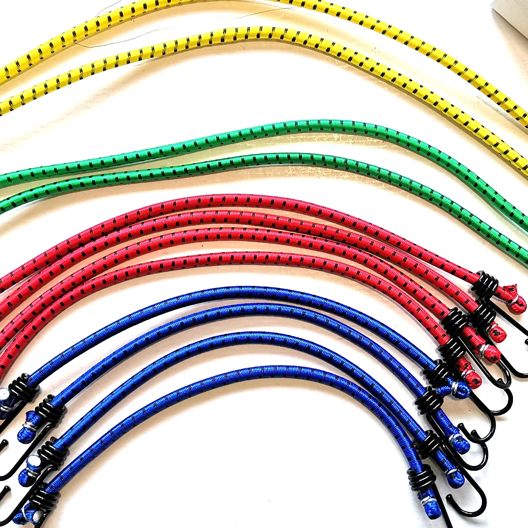 Эластичные кабели со стальными крючками/эластичные ремни банджи