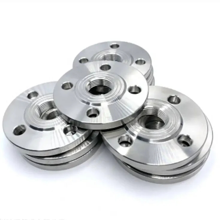 Flange A105 carbon steel forged pipe flange 150LB, 300LB, 600LB, PN10, PN16, PN25 threaded/ flat/ loose/ anchor flange