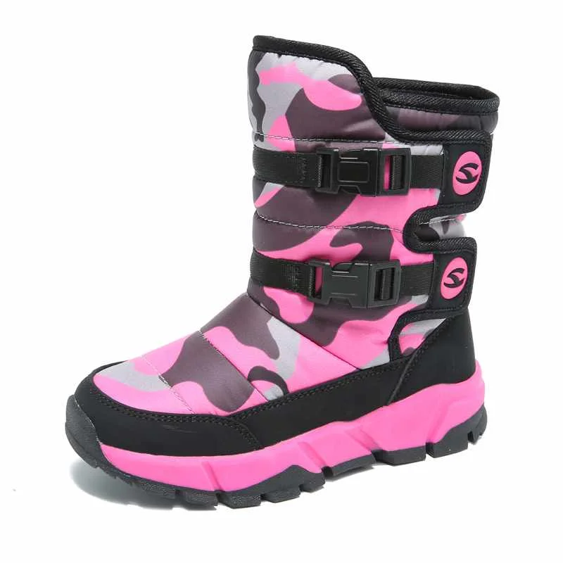 
Amazon Hot Selling Snow Boots Kids Winter Shoes Girls With Best Quality Kid Baby Boots 