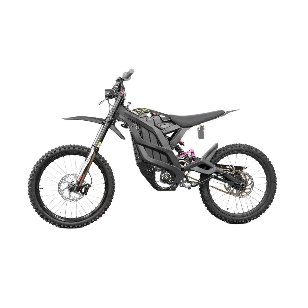 RisunMotor Mid-drive 72V 8000W Electric Motorcycle Style Super Mountain eBike FC-2 Bomber Electric Bicycle