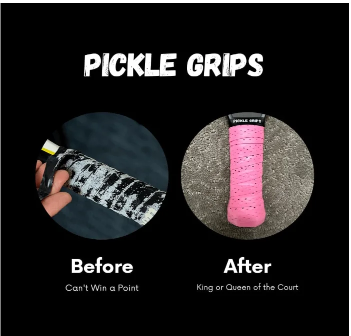 MOZKUIB Pickle Grips Pickleball Paddle Tape Overgrip Wrap for Racket Moisture Wicking