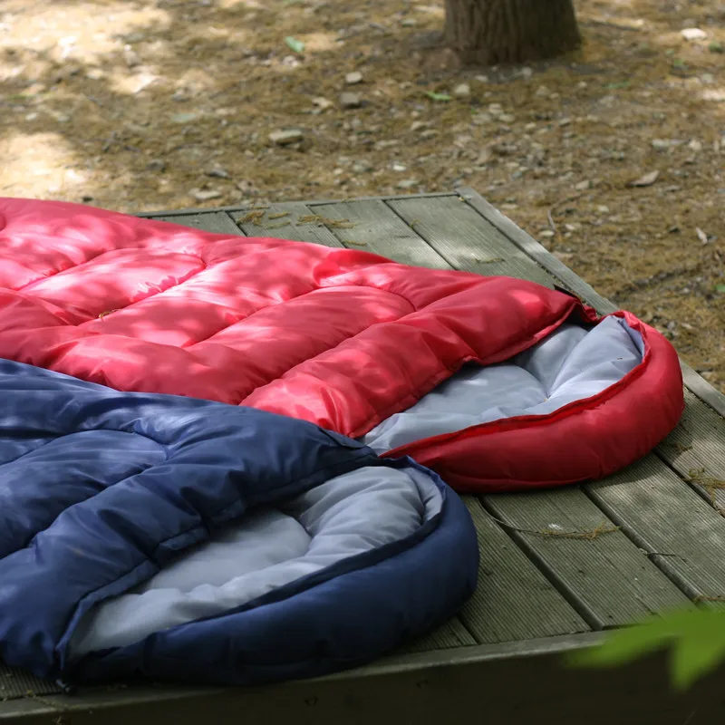 Camping Hiking Outdoor Adult Envelope Sleeping Bag Thick Sleeping Bag For Camping Travel