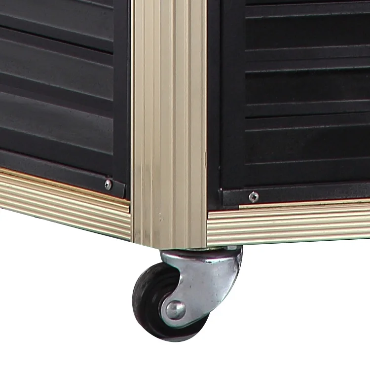 Luxury Vertical Cake Display Freezer: Single-Temperature, Six-Sided, Aluminium Alloy with CE Certification