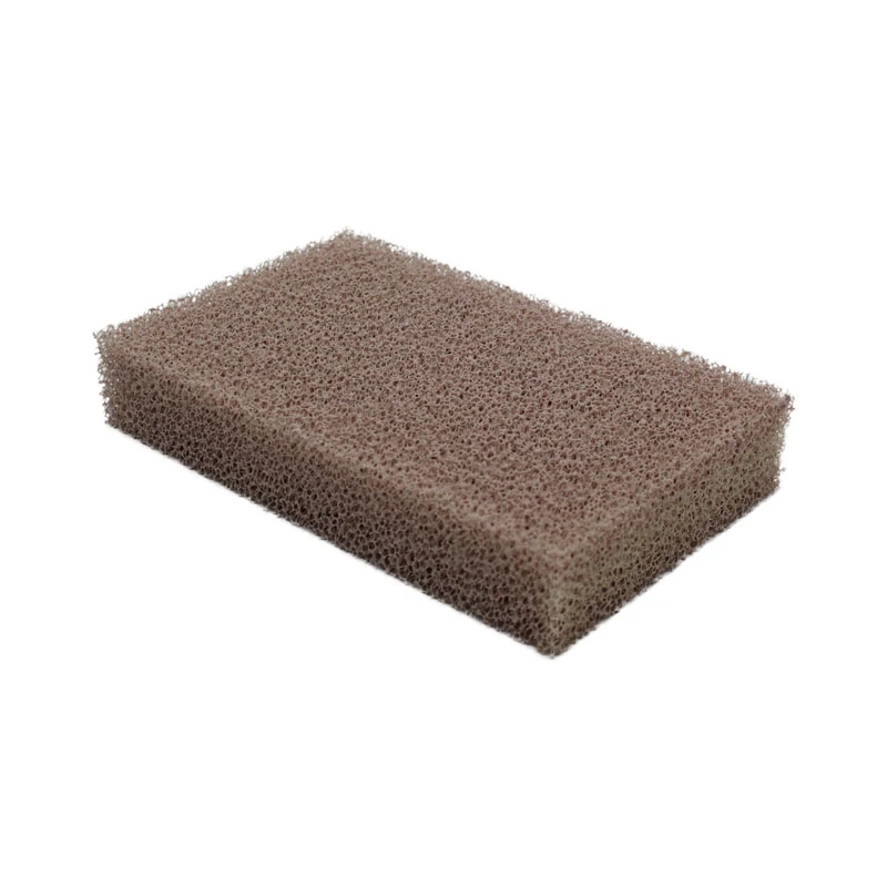Factory Custom High Density High Rebound Strong Durable Silica Gel Filter Sponge Silicone Dish Sponge