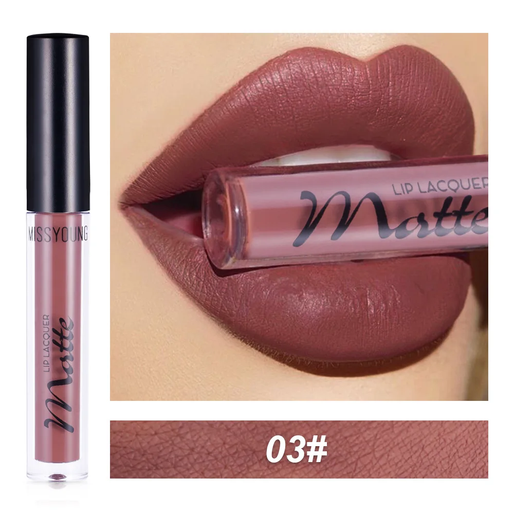 
Matte Lipstick Lip Glaze Velour Lip Glaze Express Express Wish Not Dipping Cup Waterproof 