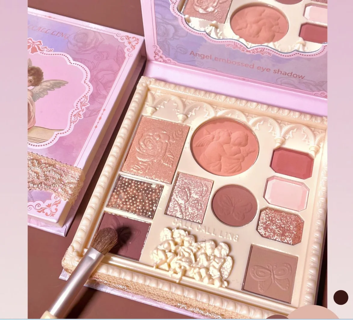 wholesale organic eyeshadow eye shadow create your own make up palettes custom eyeshadow palette with logo