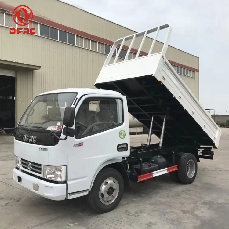  Дешевые 82HP 6 Wheeler 4x2 Dong Feng (Лея фенг) 4 1 М мини свет Самосвальный с безбортовой платформой грузовой фургон поднимающая груз весом до 5 тонн грузовик-натриевый вкладыш