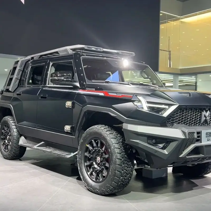Famous Chinese Brand Dong Feng Mengshi M Hero 917 AWD HIgh Performance SUV OFF Road Vehicle Dongfeng Meng shi 917 EV Car
