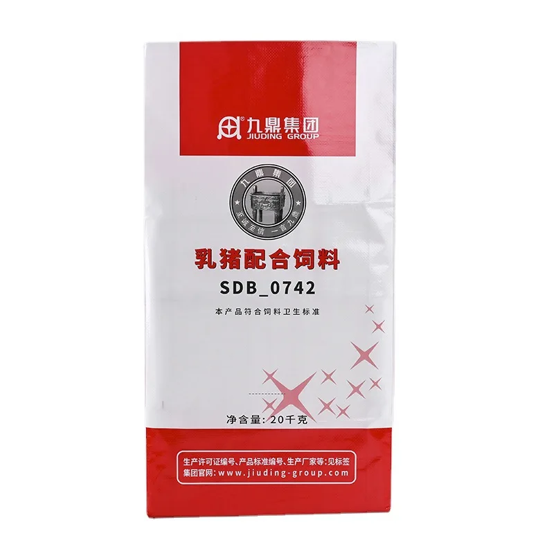 Wholesale Polypropylene Empty Rice Grain Corn Wheat Flour Sack Cement Sand Grass Seed Feed Fertilizer PP Woven Bag