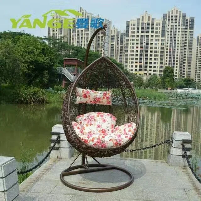 Садовый набор, уличная металлическая мебель, ротанговый качающийся стул, качели для патио