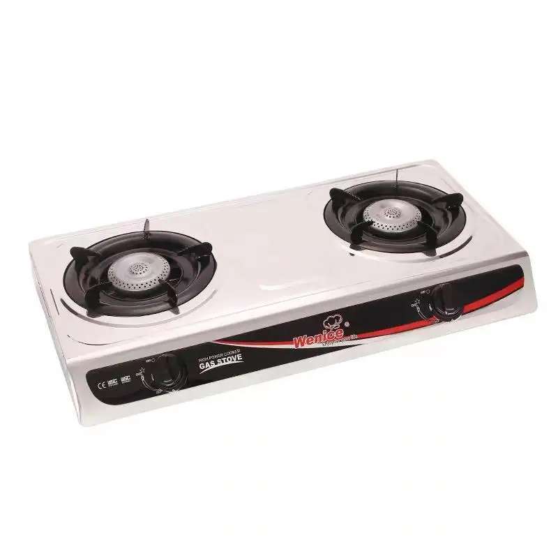 Gas cooker  Auto Ignition Set CKD SKD Two Burner Gas Cooker For Household  Gas Stove