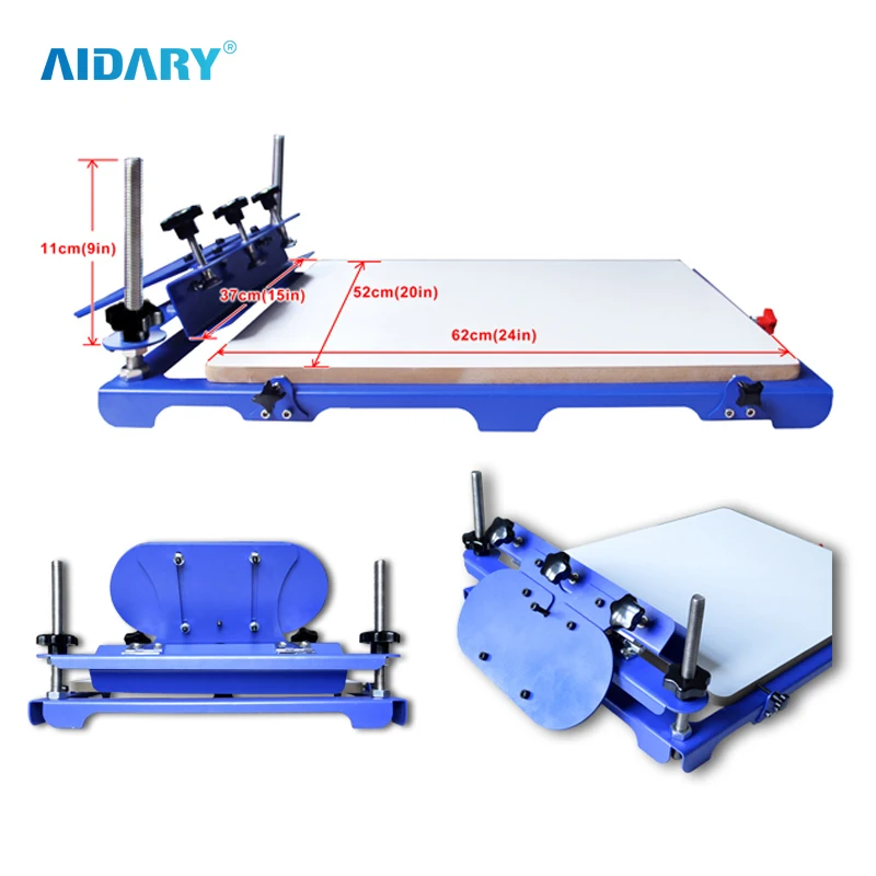 Manufacturer 1 Station color Screen Printing Machine