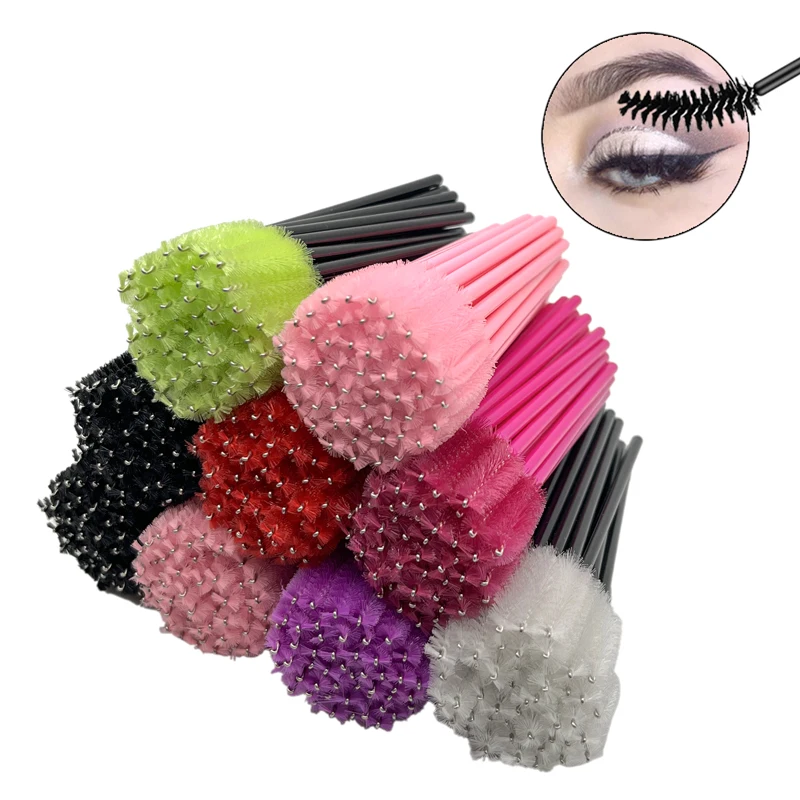 50 шт. одноразовая щетка для макияжа