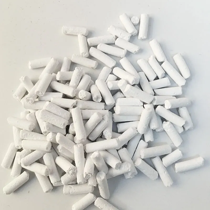 Calcium lime used to absorb carbon dioxide gas