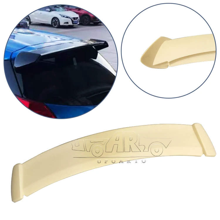 Hot Selling Auto Accessories ABS Carbon Fiber Mugen Style Trunk Rear Spoiler For Toyota Yaris Hatchback 2014 2015 2016 2017 2018