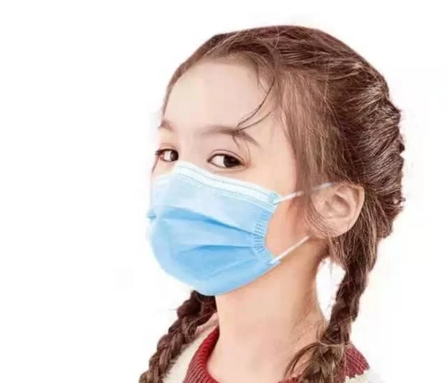 3 Layers Children Medical Colorful 3ply Disposable Non Woven Protective colorful  Face Mask