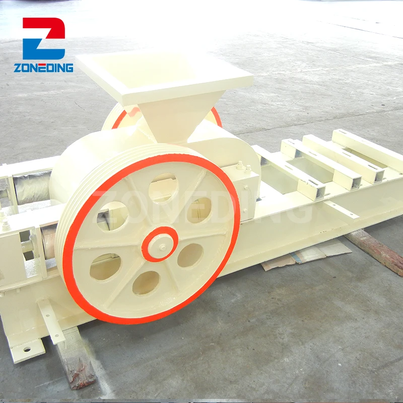 Hard Stone Single Double Tooth Roller Crusher Gold Ores Mining Machinery Roll Crusher 2PG400
