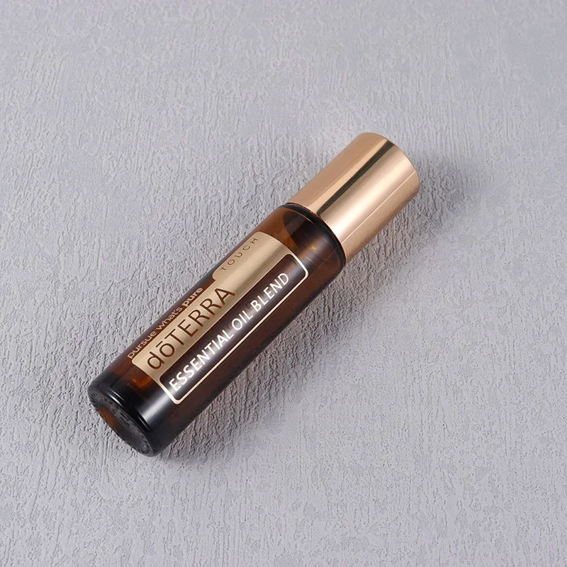 10ml Amber Glass Graduated Spray Roll On Bottle with Glass Eye Dropper Empty Essential Oil Perfume Cosmetic doterra Bottle