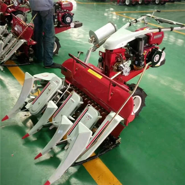 Self power high efficiency rice reaper binder machine
