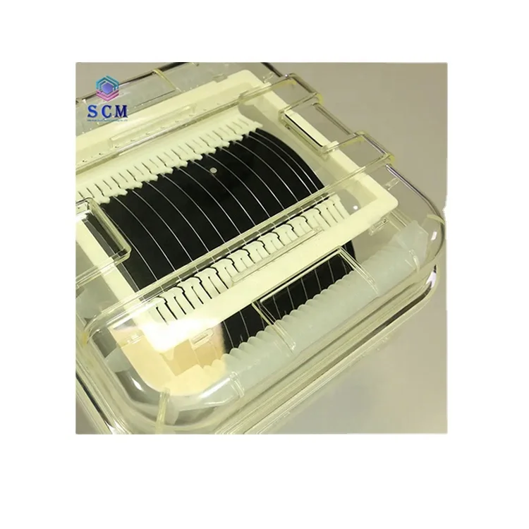Research experiment of SEM spin coating on customized 3 inch monocrystalline silicon Si Polishing Wafer substrate wafer
