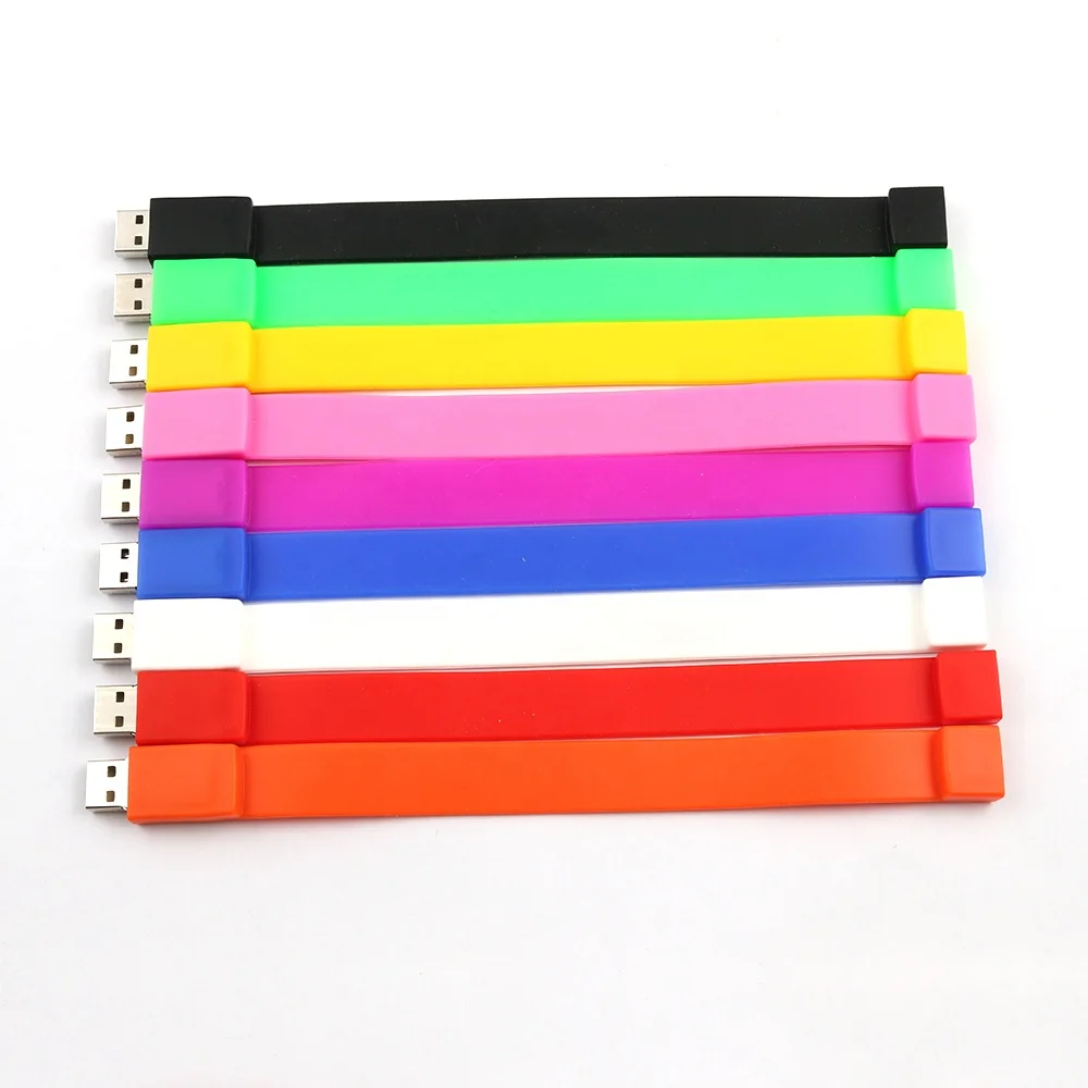 Outdoor sport wrist band strap pen drive 1 2 4 8 16 32 64 128 gb usb flash soft film tape measure pendrive