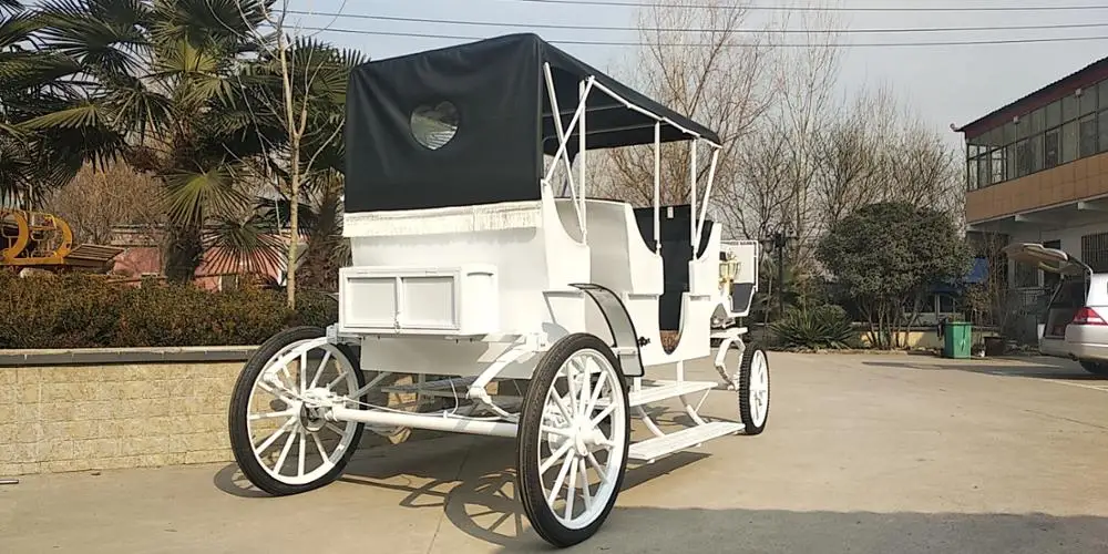 Chinese handmade special sightseeing horse carriage transportation vehicle