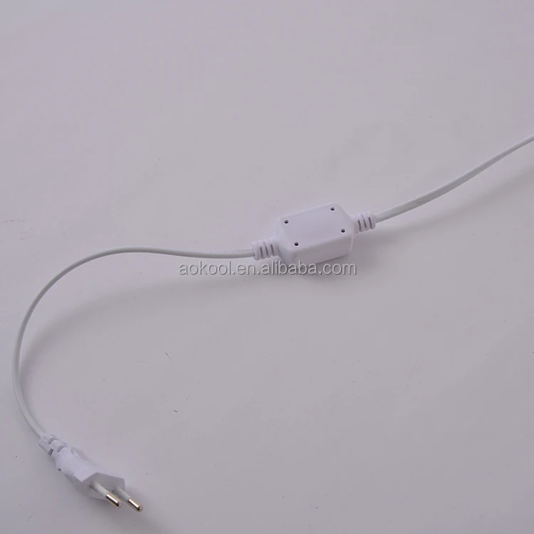 110V 220V Christmas LED Garland Waterproof Rubber Cable String lights