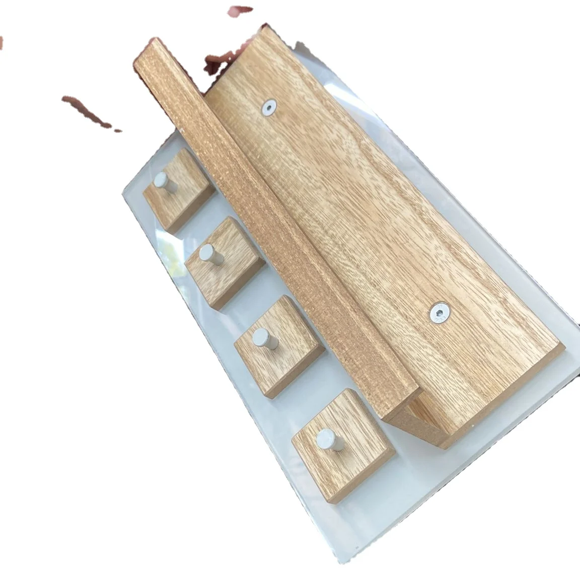 Ромбическая металлическая и деревянная плавающая настенная полка МДФ домашняя декоративная книжная плавающая настенная полка