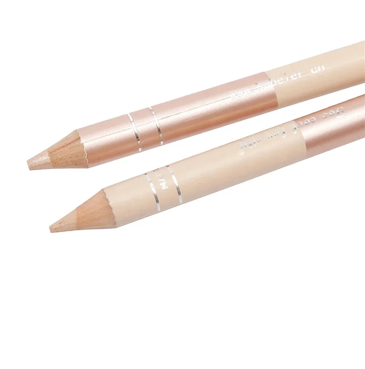 Double End Highlighter Stick Eyeliner Eye Shadow Pen Lying Silkworm Pencil Makeup Cosmetic Tools