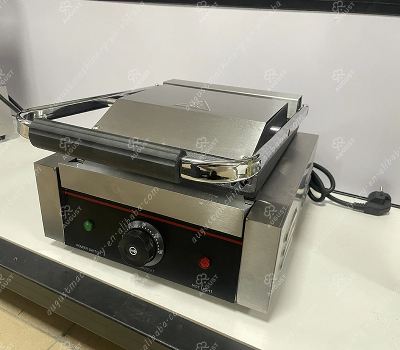 Электрический контактный гриль для кухни